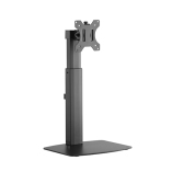 Single Screen Pneumatic Vertical Lift Monitor Stand