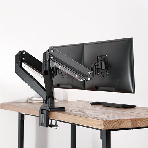 Heavy-Duty Gas Spring Monitor Arm 