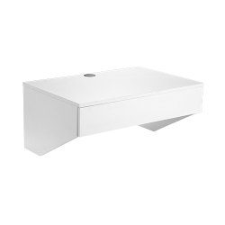 Wall-Mounted Desk with Drawer