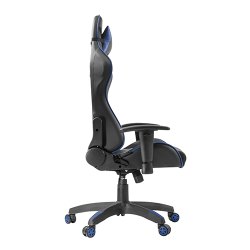 PU Leather Gaming Chair with Headrest and Lumbar Support 