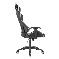 Premium Leather Gaming Chair with Headrest and Lumbar Support