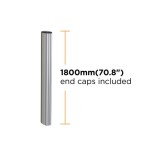 Aluminum Column for Video Wall Stand/Cart (1800mm)
