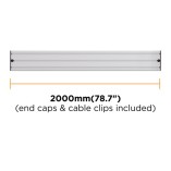 Mounting Rail for Video Wall Mount/Menu Board Mount (2000mm)