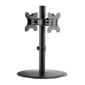 Articulating Pole Mount Single Dual Monitors Stand