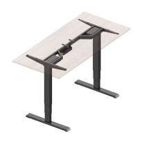 Compact Dual Motor Electric Sit-Stand Desk (Reversed)