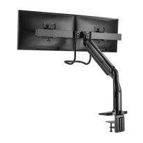 Dual Monitors Select Gas Spring Aluminum Monitor Arm with USB