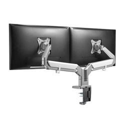 Dual Monitors Space-Saving Gas Spring Monitor Arm with USB