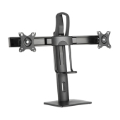 Dual Screens Easy-To-Adjust Vertical Lift Monitor Stand