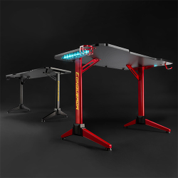 Conqueror Gaming Desk with RGB Lighting