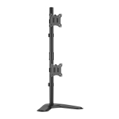 Vertical Pole Mount Dual-Screen Monitor Stand
