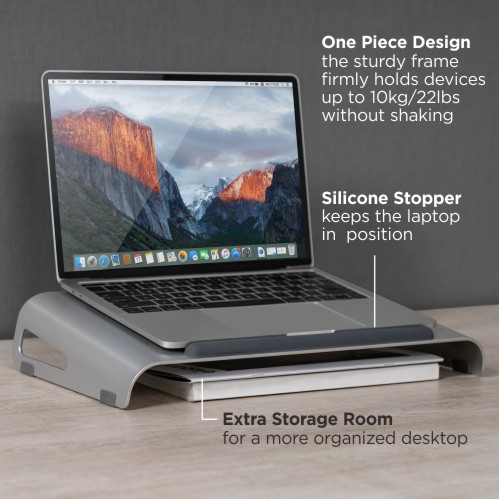 Sturdy Laptop Stand LPS03-10 For Most 11”-17” laptops, tablets, and eReaders from china(chinese)