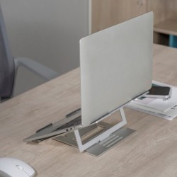 Foldable 6-Level Adjustable Laptop Risers