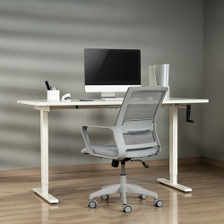 Economical Manual Sit-Stand Desk Frame (Reversed)