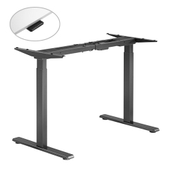 Contemporary 2-Stage Dual-Motor Sit-Stand Desk (Standard)