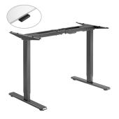 Contemporary 2-Stage Dual-Motor Sit-Stand Desk (Reversed)