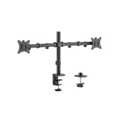 Dual-Monitor Steel Articulating Monitor Mount