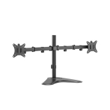 Dual-Monitor Steel Articulating Monitor Stand