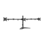 Triple-Monitor Steel Articulating Monitor Stand