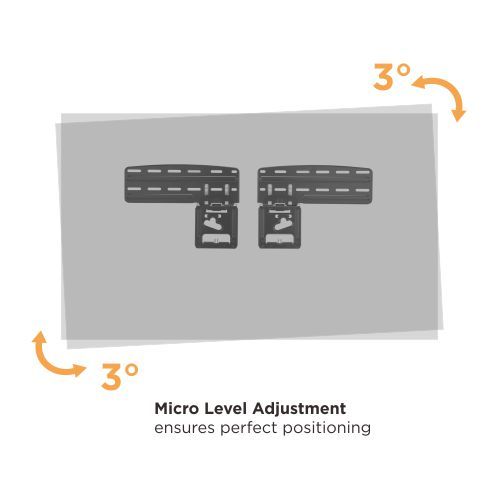 Micro-Gap Fixed TV Wall Mount LED-18Q For 43~85” 2021 Samsung Neo QLED, QLED (excluding Q80A) and Crystal UHD from china(chinese)