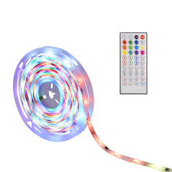 13.1ft RGB+IC LED Strip Light With Remote Control and App Control