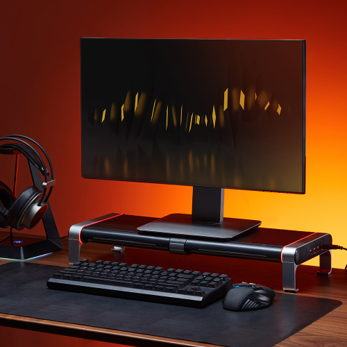 Hyper Gaming Monitor Risers With RGB Lighting Supplier and Manufacturer