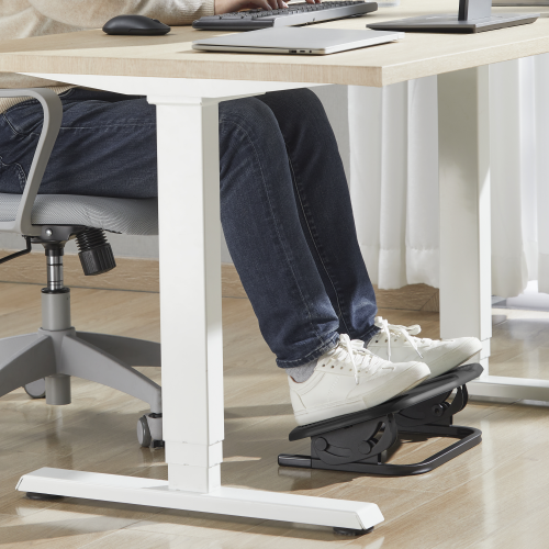 Ergonomic Tiltable Footrest FR-11B The circular texture of the surface  stimulates and relaxes the feet from china(chinese)