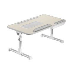 Compact Multi-Purpose Adjustable Laptop Desk with Fan/Drawer/Device Slot
