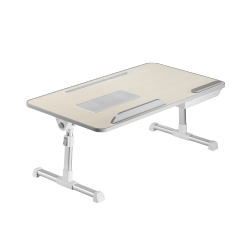 Multi-Purpose Adjustable Laptop Desk with Fan/Drawer/Device Slot