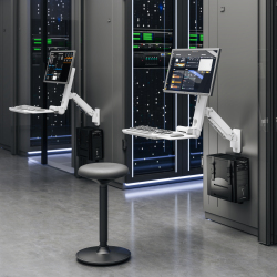 Heavy-Duty Medical  Wall-Mounted Workstation
