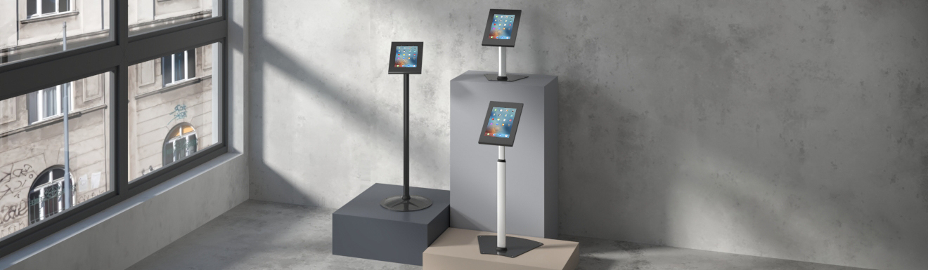 Stylish Anti-theft Tablet Kiosk (Countertop Stand/Floor Stand)  PAD12 Series