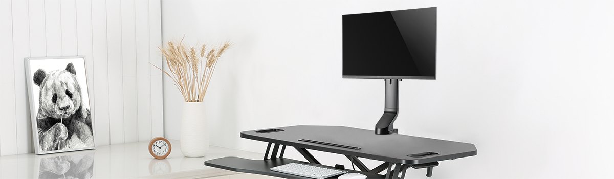 Sit-Stand Workstation Compatible Monitor Arms LDT21 Series