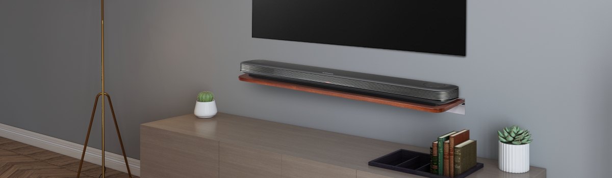 Solid Wood Soundbar Shelf  SB-56 Series
