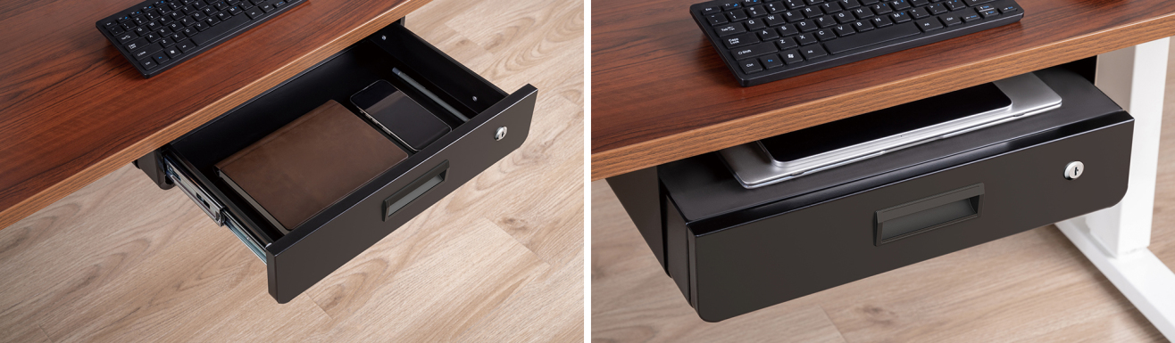 Space-Saving Under-Desk Storage Drawers DA02 Series