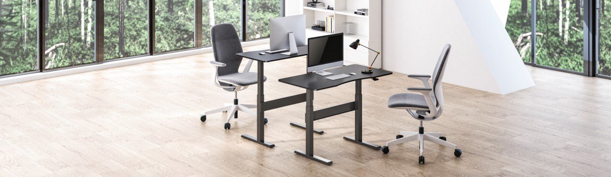 Air Lift Height Adjustable Sit-Stand Desk G03 Series