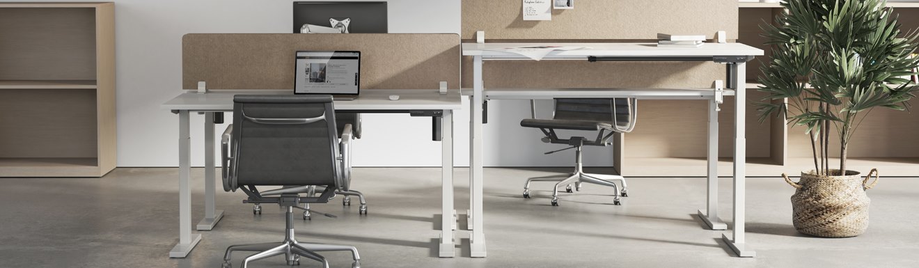Commercial Grade Single-Motor Sit-Stand Desks S09 Series