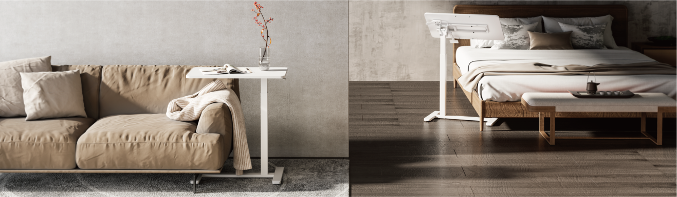 高さ調節可能なサイドテーブル FMT Series