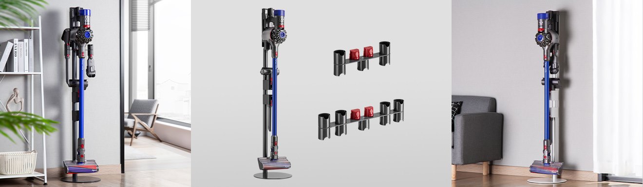 Vacuum Floor Stand & Accessory Holders HAB-06 Series