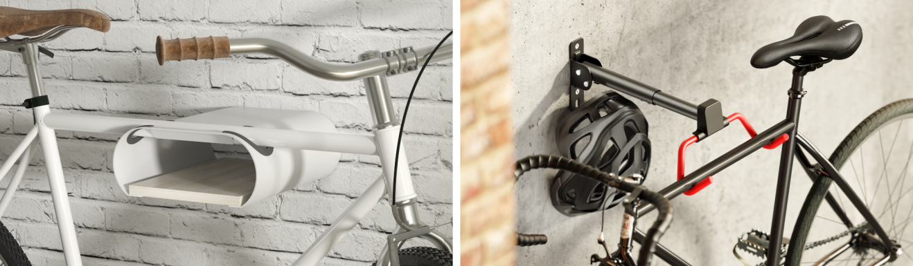 Estantes de Pared para Bicicletas LBM Series
