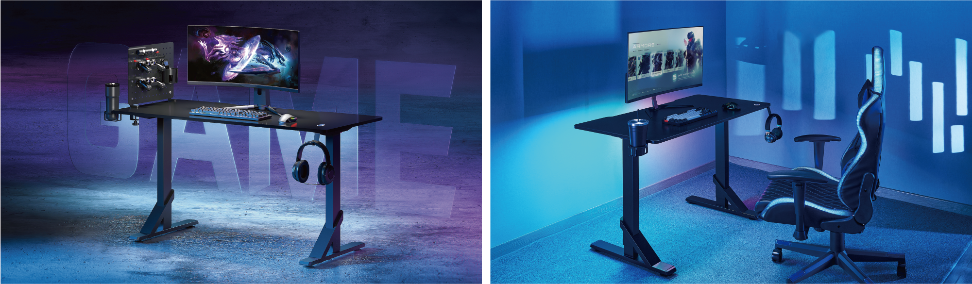 Heavy-Duty Gaming Desks GMD11 Series