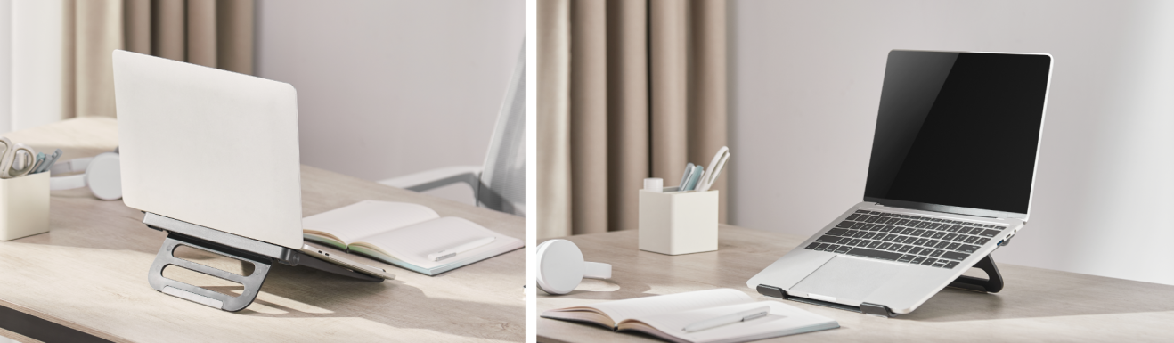Slim Portable Laptop Risers Window-Style Series