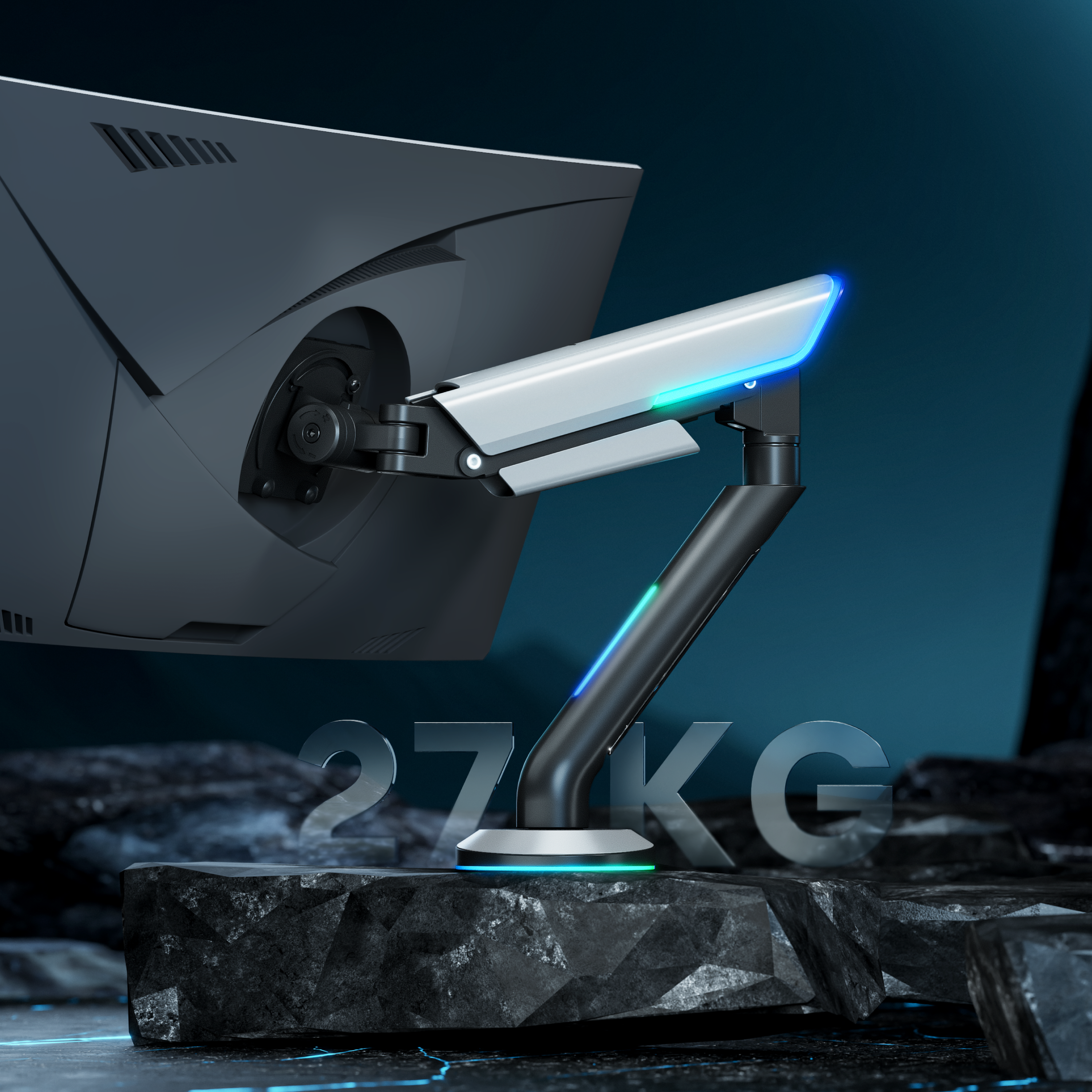 LDT96 Series Titan Heavy-Duty Gaming Monitor Arms