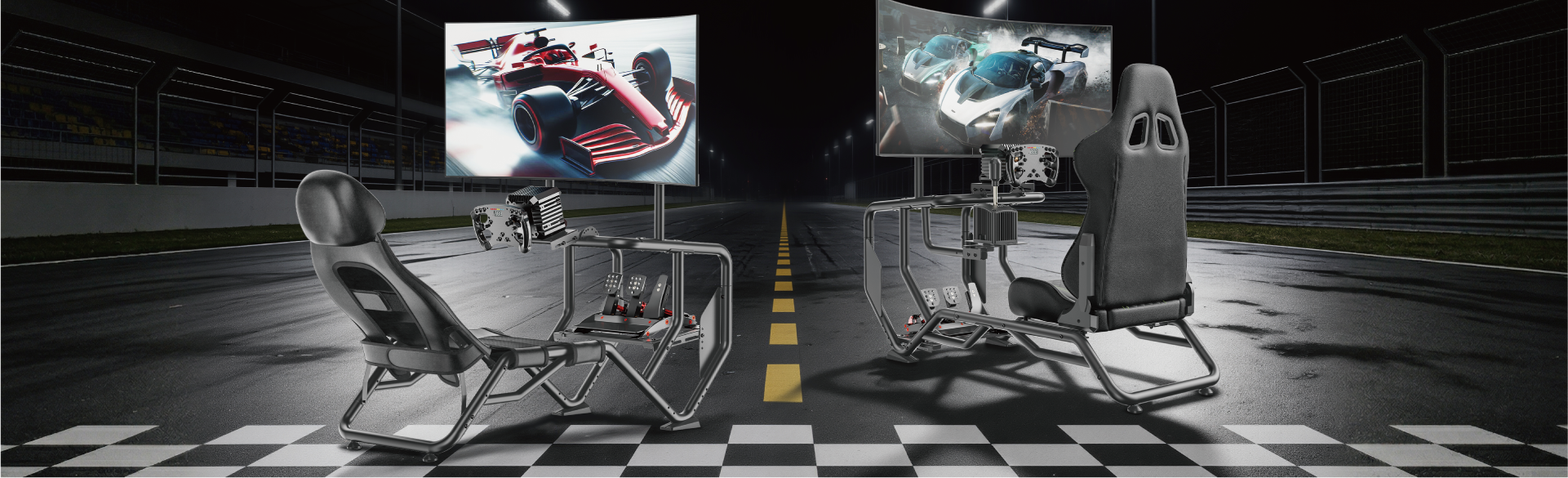  Compact Racing Simulator Cockpits LRS14 Series