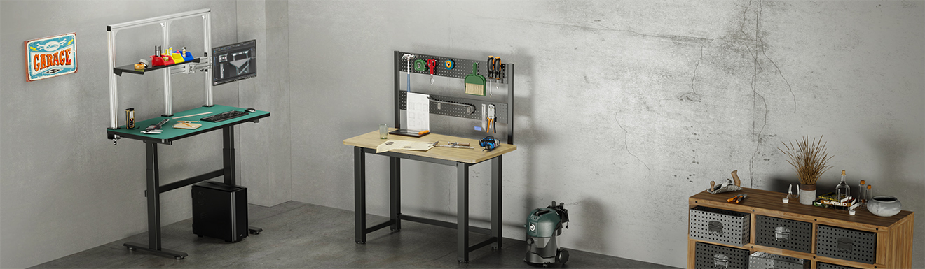 Heavy-Duty Workbenches & Accessories WKB Series & WBA Series