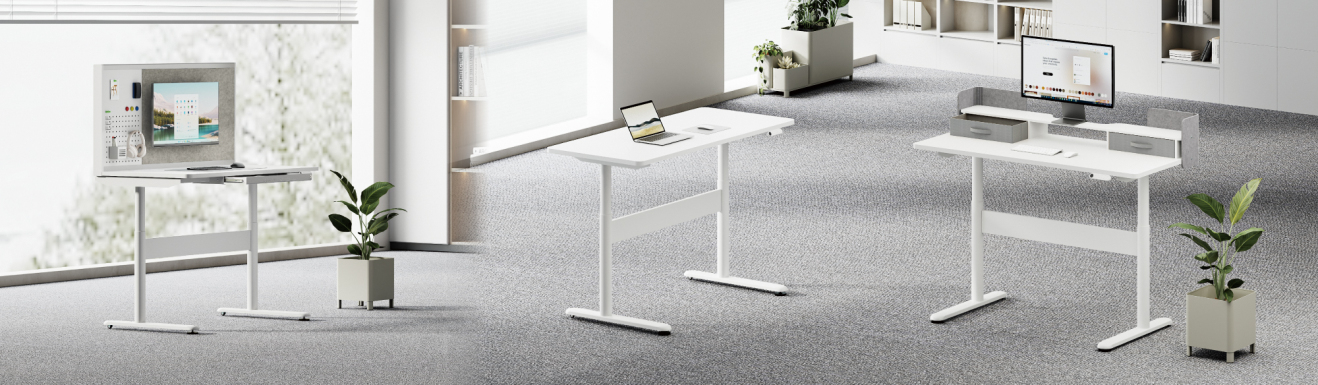 Mobile Dual-Motor Sit-Stand Desks MST01 Series