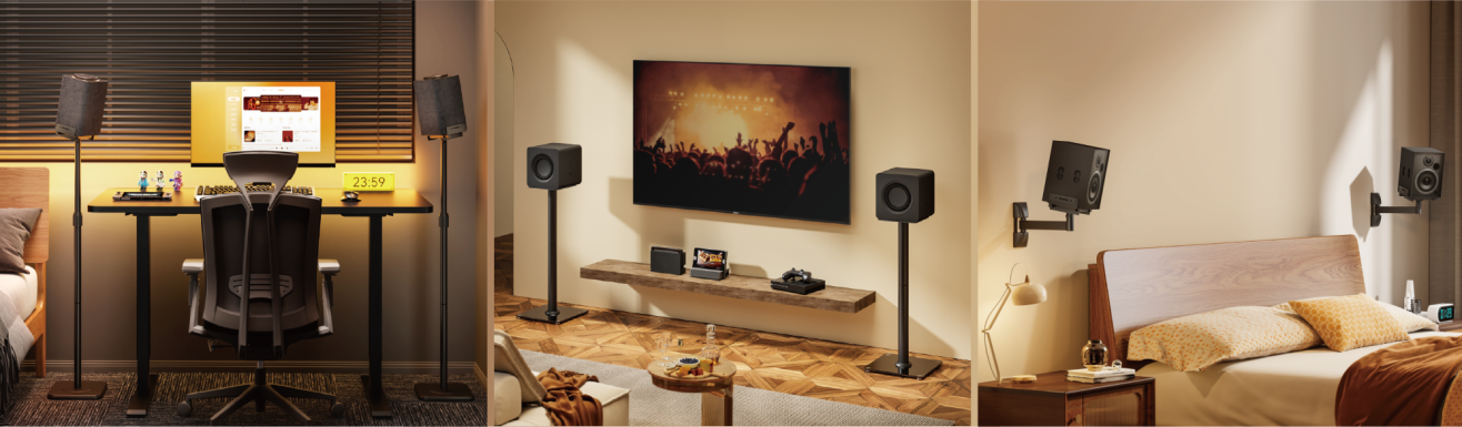 Universal Speaker Stands and Mounts BS-7 Series & SB-75