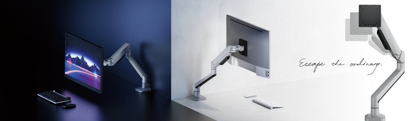 Deluxe Mechanical Spring Monitor Arms LDT86 Series