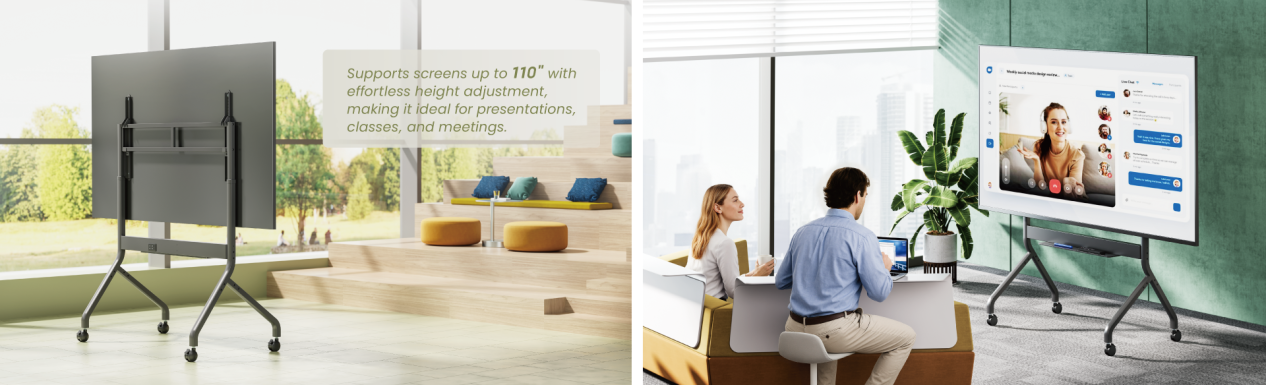 SlimLift Heavy-Duty TV Carts & Stands TT19 Series