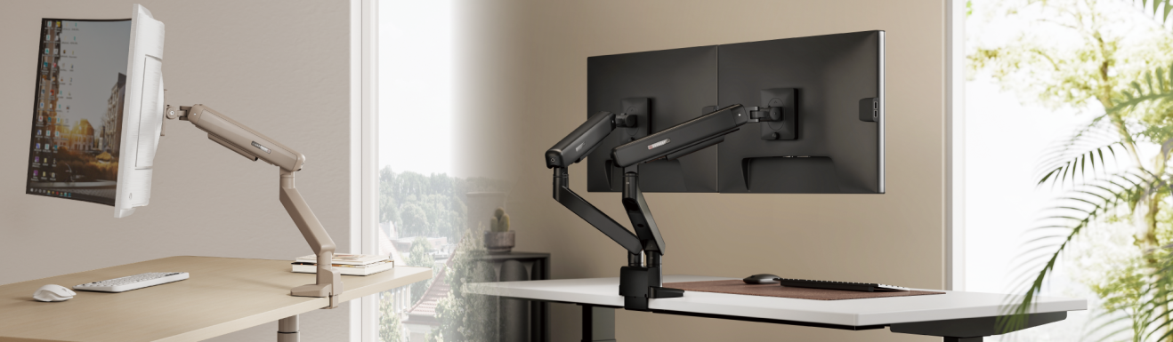 Premium Mechanical Spring Monitor Arms LDT104 Series