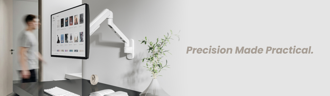 FlexPrecision Cost-Effective Mechanical Spring Monitor Arms LDT117E & LDA117E Series