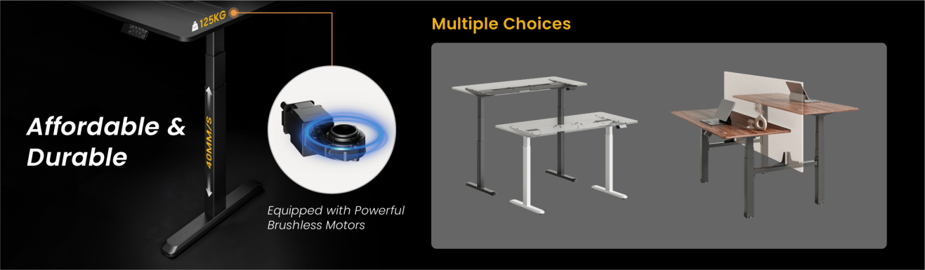 GoodValue Brushless Multi-Motor Sit-Stand Desks M16 Series